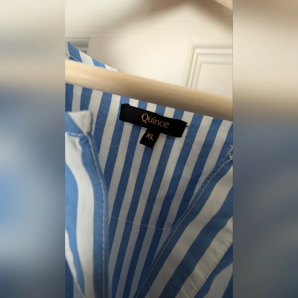Quince Poplin Maxi Dress, XL - Picture 3 of 5